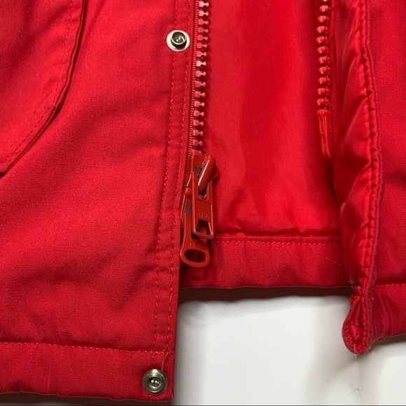 VTG Woolrich Thinsulate Wool Lined Weather Resistant Ski Coat Size L Red WPL USA - Picture 12 of 15